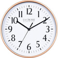 La Crosse Clock 404-3025C 10 Inch Copper Basics Analog Quartz Wall Clock