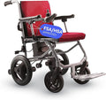 Culver Mobility Kano Foldable Electric Wheelchair, Travel Size, User-Friendly, Wheelchairs for Adults Lightweight (Red)