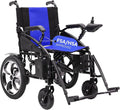 Culver Artemis All Terrain Electric Wheelchair Heavy Duty, Foldable Electric Wheelchairs for Adults, Power Wheelchairs for Seniors, Silla de Ruedas para Adultos Electrica — Blue