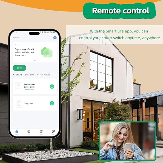 3 Way Smart dimmer Switch for LED Lights by Martin Jerry | SmartLife App Control, Voice Control, 1 Master and 1 add-on led dimmer Switch kit