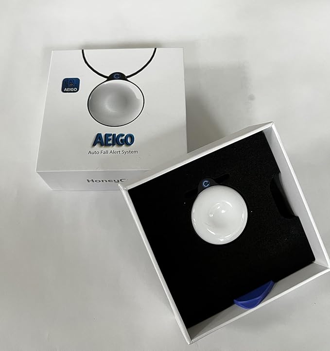 Fall Alert Pro Automatic Fall Detection Pendant No Monthly Fees 2-Way Voice for Seniors