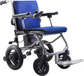 Culver Mobility Kano Foldable Electric Wheelchair, Travel Size, User-Friendly, Wheelchairs for Adults Lightweight, Folding Power Chair (Blue)