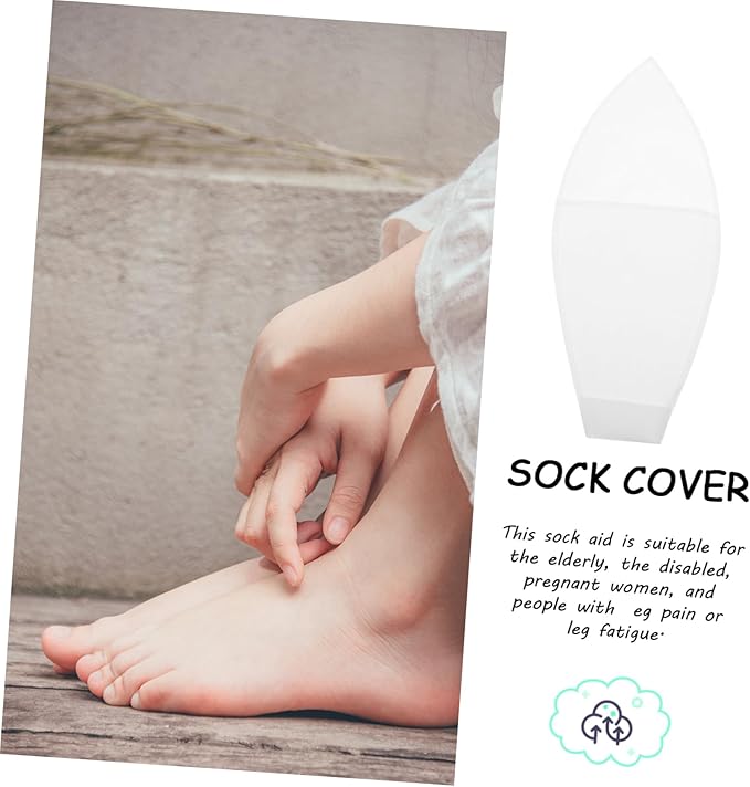 12pcs Sock Wearing Helper Tool Easy Sock Aid Device for Elderly Pregnant Convenient Compression Applicator for Hassle Stocking Wear