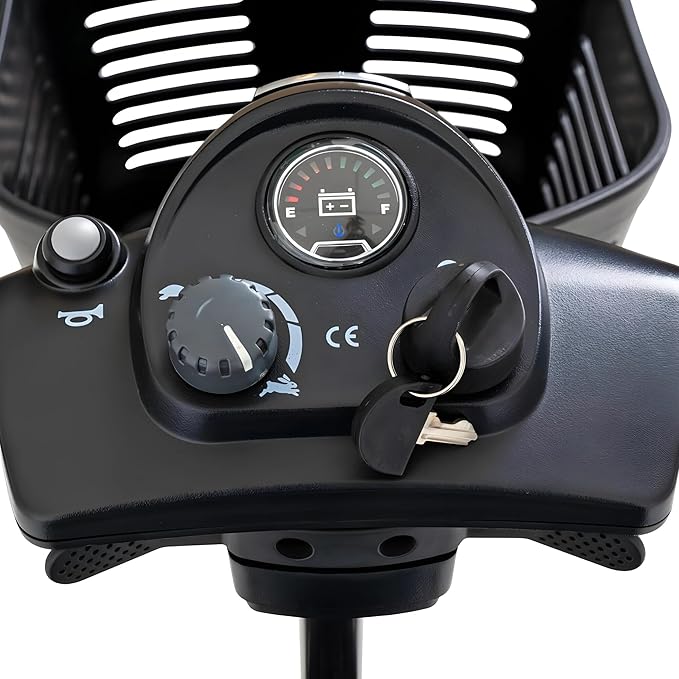 Pride Mobility Go Go Ultra X 3-wheel Scooter - Travel Mobility for Adults, 12 Ah Battery, 300 Lbs Weight Capacity, Seat Dimensions - 17"" W x 17"" D - S39, Black