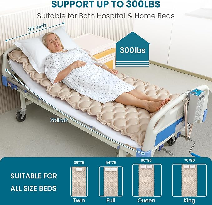 Kekoy Sock Aid for Seniors Elderly Diabetics with Alternating Air Pressure Mattress Bed Sore Prevention