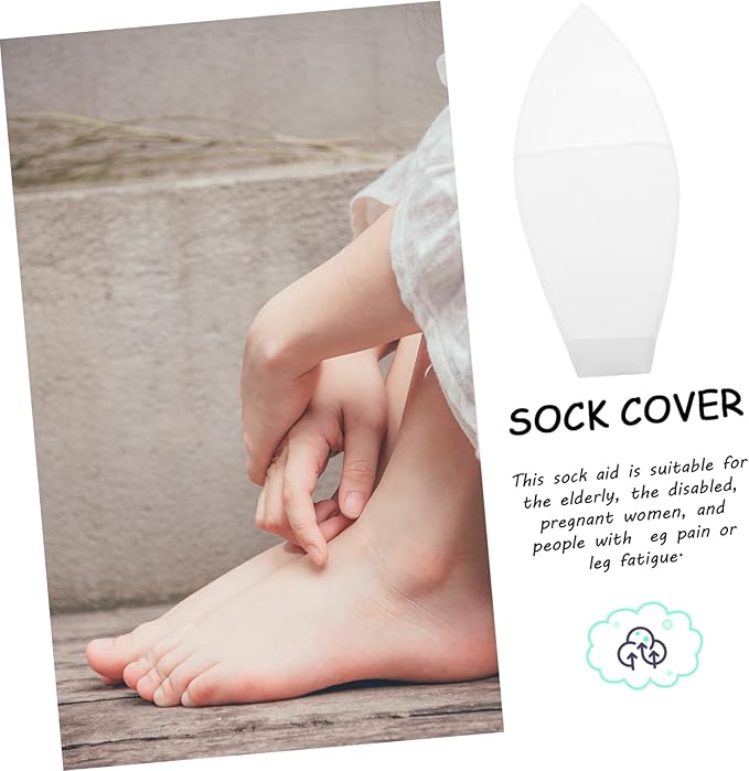 16pcs Sock Aid Helper for Easy Wearing Comfortable Compression Sock Aid Device for Elderly Disabled and Pregnant Women and Space-Saving Tool for Reduced Bending