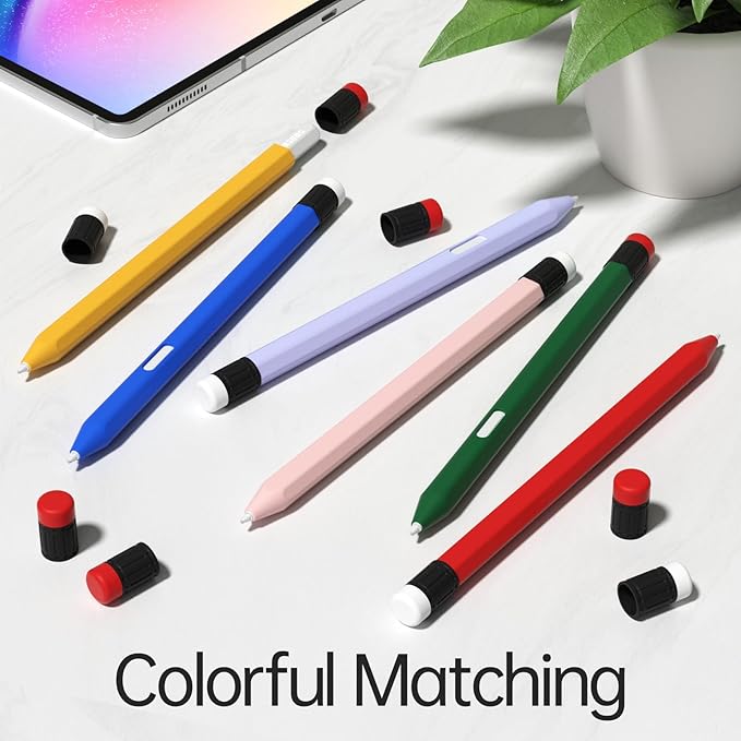 AZF Compatible with Samsung Galaxy Tab S Pen S11/S11 Ultra S Pen Case,Classic Design Silicone Protective Sleeve, Anti-Slip, Drop-Resistant Comfortable gripSupport Magnetic Charging. (Blue)