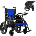 Artemis All Terrain Electric Wheelchair Heavy Duty, Foldable Electric Wheelchairs for Adults, Power Wheelchairs for Seniors (Blue)