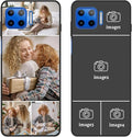 Custom Photo Case for Motorola Moto G 5G Plus, Create Your Own Picture Collage Phone Case, Soft Drop Protection, Personalized Anti-Scratch TPU Soft Cover, Gifts for Family Friends, Black