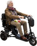 3 Wheel Mobility Scooters for Seniors Foldable Travel Scooter Airline Approved Folding Handicap Scooters for Adults Lightweight Collapsible Electric Mobility Scooter Adults 300 lbs