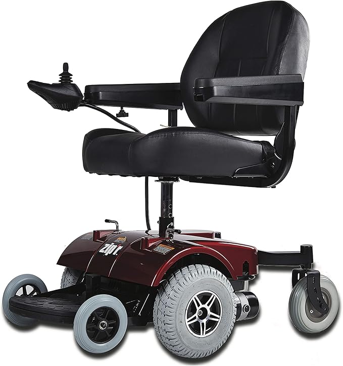 Zip’r PC Power Electric Wheelchair - Full Size Long Range Motorized Wheelchair - Electric Wheelchairs for Adults, Seniors, Elderly, Travel- Power Wheelchair 19.5 Inch Seat - Extended Battery