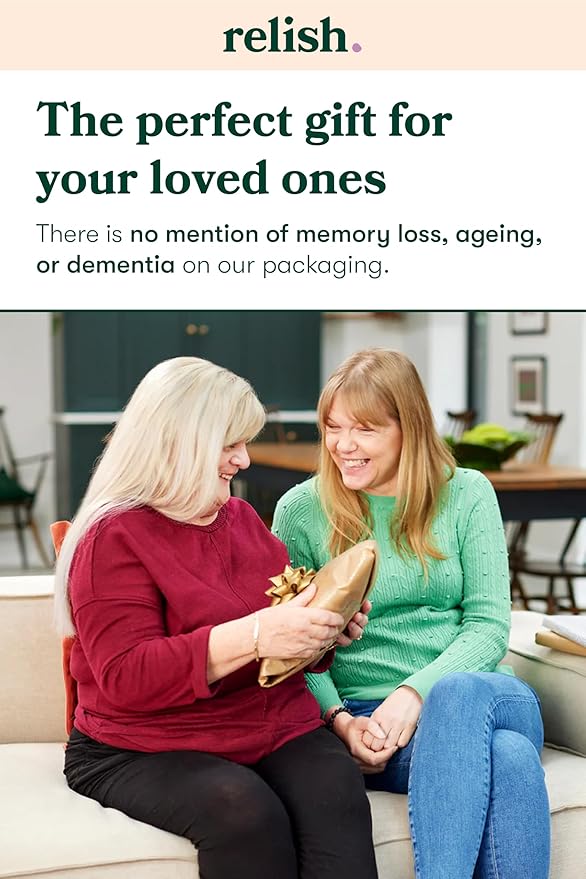 Relish Day Connect – Dementia Clock, HD Large Screen Digital Calendar Clock for Seniors and People with Memory Loss with Large Number, Day, Date and Time