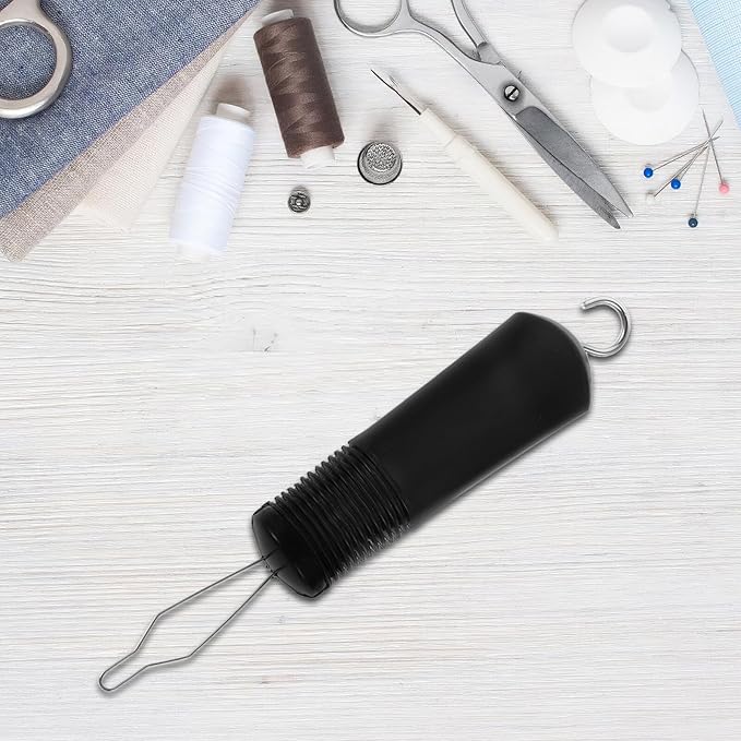 2pcs Button Hook and Zipper Pull Dressing Aid for Seniors, One-Handed Button Assist Tool with Portable Design, Zipper Assistant Device for Elderly and Disabled