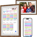 10.1 Inch Digital Calendar - Touchscreen Chore Chart & Family Planner, HD Interactive Display for Wall/Desk, To-Do List & Meal Planner, Digital Picture Frame Gift for Women, Moms, Office & Home