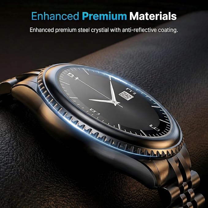 2026 Rotating Bezel Smart Watch for Men with Bluetooth Call, Heart Rate, Blood Pressure, SpO2, Sleep Monitor, Waterproof Round Watch with Encoder Knob, 1.32" AMOLED Display, Compatible Android and iOS