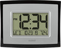 La Crosse Technology WT-8002U Digital Wall Clock, Pack of 5