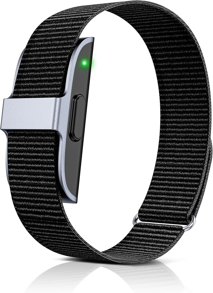 WisePath Sleep Fitness Tracker Wristband Waterproof Activity Tracker Heart Rate Monitor for Women Men