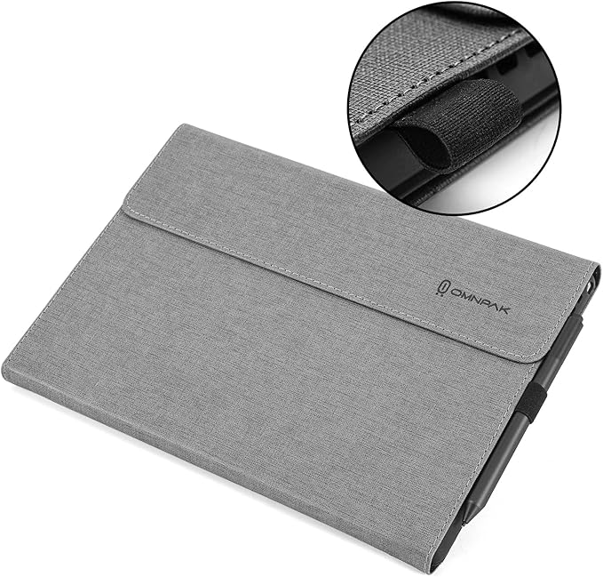 Omnpak Microsoft Surface Pro 7 Plus Case 12.3 Inch Compatible with Type Cover