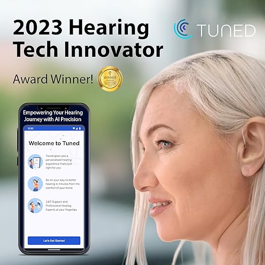 JVC OTC Hearing Aids AI Self-Fitting 84-Hour Battery Bluetooth FDA-Cleared for Seniors