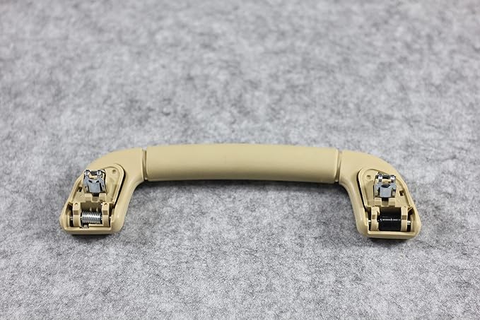 Auto Roof Pull Handle Grab Rail Grey with Hook for Toyota Camry 06-11 Avalon 05-12 OEM:74610-30240 (Front Front L=R Handrail Without Hook (Flaxen) 1Pcs)