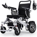 Electric Wheelchair 25 Miles Longer Range, Foldable Power Wheelchair for Adults Seniors,500W Dual Motors,Compact Motorized Wheelchair All Terrain,Intelligent Folding, Travel Size