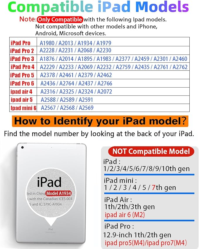 Gnanlen iPad Pencil 2nd Generation with Magnetic Wireless Charging,Same as Apple Pencil 2nd Generation,Stylus Pen Compatible with iPad Pro 11in 1/2/3/4,iPad Pro 12.9in 3/4/5/6,iPad Air 4/5,iPad Mini 6