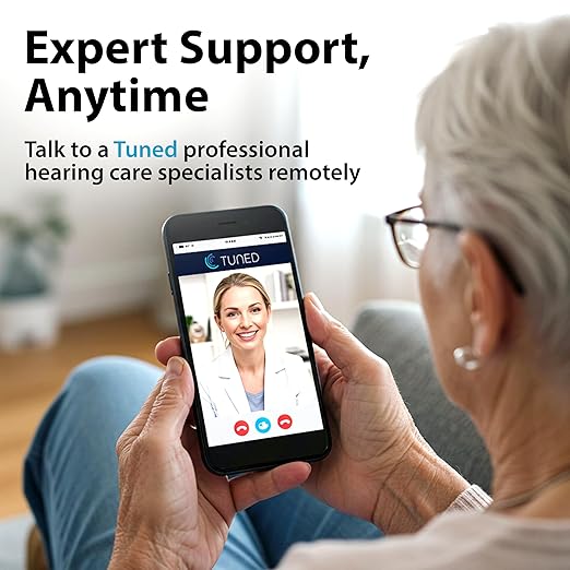 JVC OTC Hearing Aids AI Self-Fitting 84-Hour Battery Bluetooth FDA-Cleared for Seniors