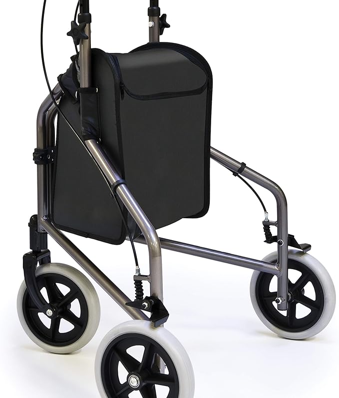 Lumex 3 Wheel Cruiser - Lightweight & Narrow Three Wheel Walkers for Seniors & Tight Spaces