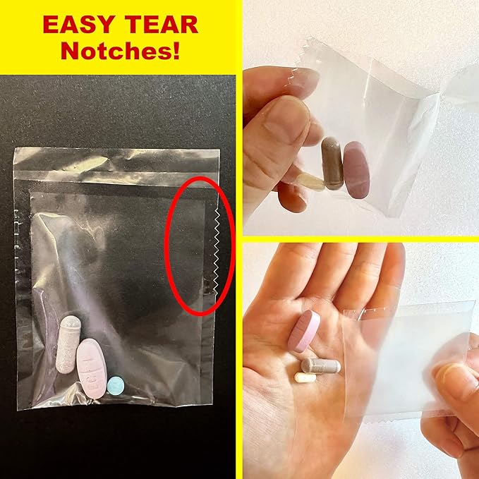 Mansung S Heat Seal Pill Bag pouche Pack Sealed for Medicine Funnel Tray Loading AM PM Organizer Electronic Dispenser kit Daily Sealing Filler Vacuum Vitamin omnicell sorter Paper (S 700 Bags/Week)