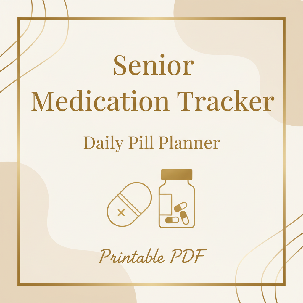 Senior Medication Tracker